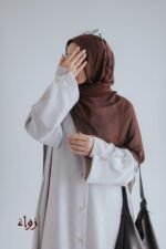 ⁦عباية كتان 015⁩ - الصورة ⁦3⁩