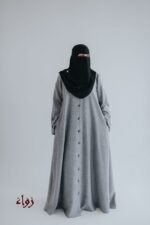 ⁦عباية كتان 019⁩ - الصورة ⁦3⁩