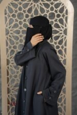 ⁦عباية كتان 025⁩ - الصورة ⁦2⁩