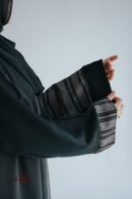 ⁦عباية color block 021⁩ - الصورة ⁦5⁩