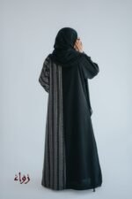 ⁦عباية color block 021⁩ - الصورة ⁦4⁩