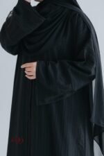 ⁦عباية كتان كم أورجانزا 018⁩ - الصورة ⁦3⁩